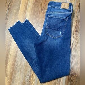 American Eagle Outfitters Dark Blue Women Jeans